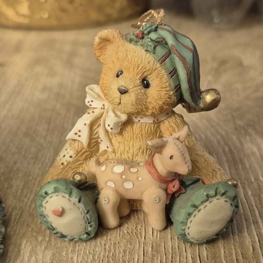 Cherished Teddies Christmas Ornament